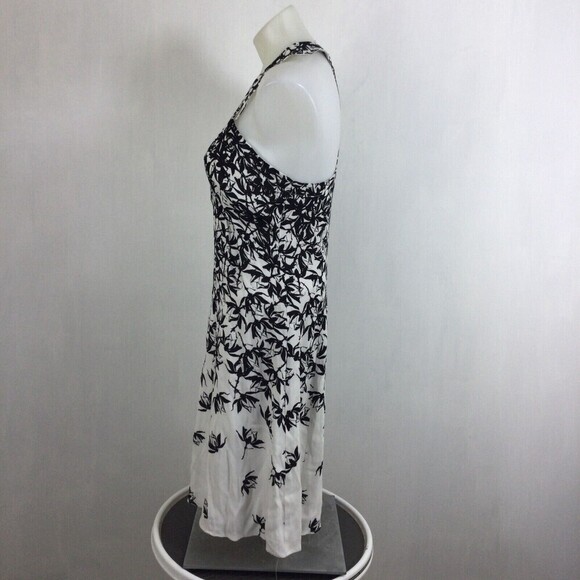 Yigal Azrouel Womens Floral Leafy Print Cocktail Halter Sheath Dress - Picture 6 of 8